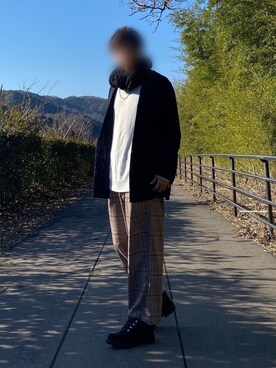 やそさん（メンズ・181cm）の冬コーディネート