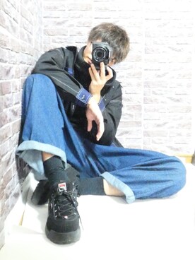 やそさん（メンズ・181cm）の冬コーディネート