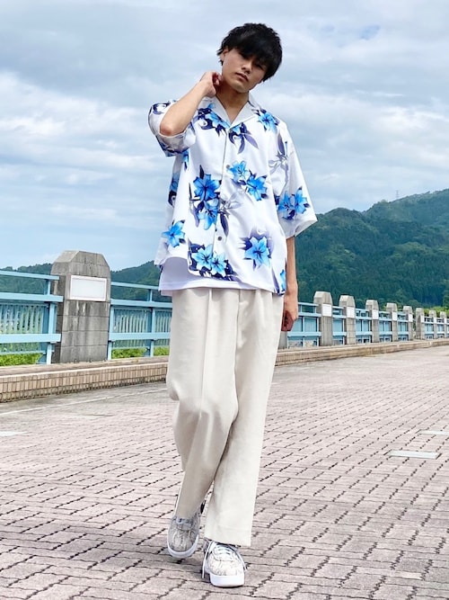やそ Unrelaxingのシャツ ブラウスを使ったコーディネート Wear