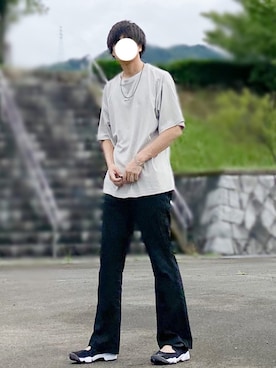 「ASTRONOMY（アストロノミー）のアイテム」を使った、やそさん（メンズ・181cm）の夏コーディネート