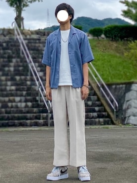 「INTER FACTORY（インターファクトリー）のアイテム（アクセサリー）」を使った、やそさん（メンズ・181cm）の夏コーディネート