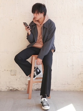 やそさん（メンズ・181cm）の秋コーディネート