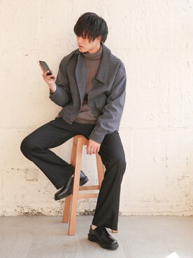 やそさん（メンズ・181cm）の冬コーディネート