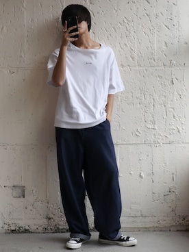 「NUMBER (N)INE（ナンバーナイン）のアイテム（リング）」を使った、やそさん（メンズ・181cm）の春コーディネート