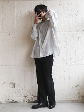 「NUMBER (N)INE（ナンバーナイン）のアイテム（リング）」を使った、やそさん（メンズ・181cm）の夏コーディネート