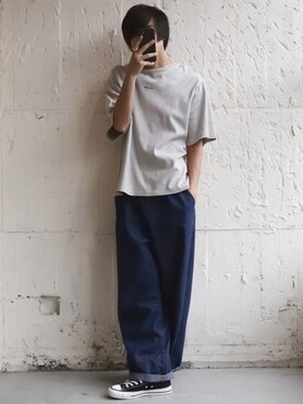 「NUMBER (N)INE（ナンバーナイン）のアイテム（リング）」を使った、やそさん（メンズ・181cm）の夏コーディネート