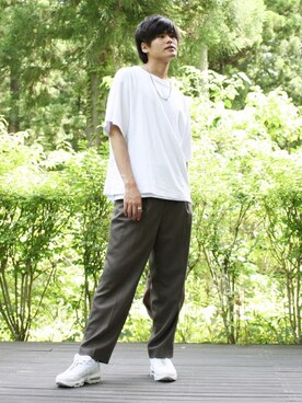 「NUMBER (N)INE（ナンバーナイン）のアイテム（リング）」を使った、やそさん（メンズ・181cm）の夏コーディネート