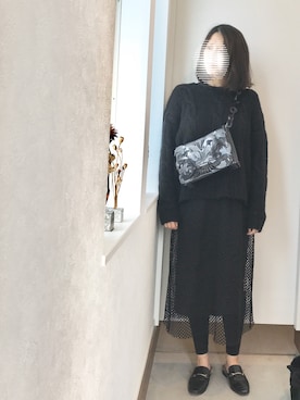 haruさん（レディース・163cm）の冬コーディネート