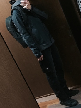 「alchemy（アルケミー）のアイテム（バックパック/リュック）」を使った、みっくんさん（メンズ・167cm）の秋コーディネート