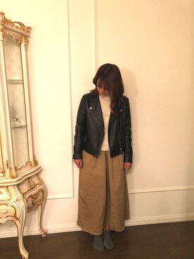 Kさん（レディース・158cm）の秋コーディネート