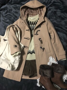 HOMMA Tamamiさん（レディース・165cm）の冬コーディネート