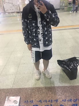 「F.C.Real Bristol（エフシーレアルブリストル）のアイテム（ナイロンジャケット）」を使った、swmunさん（メンズ・178cm）の秋コーディネート