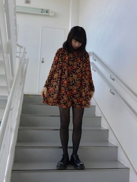 「wearhalloween2017」｜「アイテム（その他シューズ）」を使った、ひなさん（レディース・163cm）の秋コーディネート