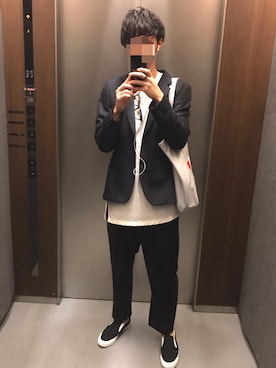 Shoさん（メンズ・183cm）の春コーディネート