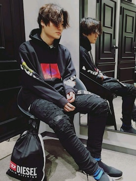 Yuutoさん（メンズ・183cm）の夏コーディネート