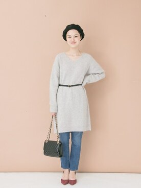 オオノさん（レディース・162cm）の秋コーディネート