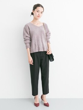 オオノさん（レディース・162cm）の冬コーディネート