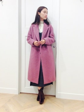 オオノさん（レディース・162cm）の冬コーディネート