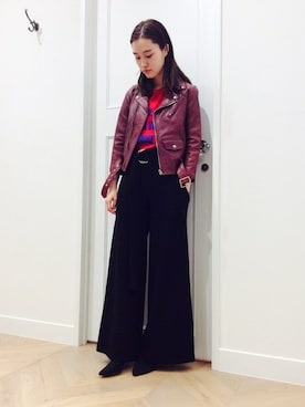 オオノさん（レディース・162cm）の冬コーディネート