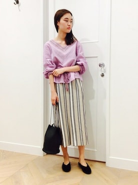 オオノさん（レディース・162cm）の冬コーディネート