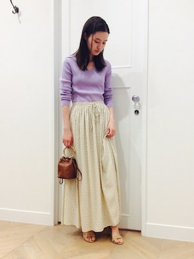 オオノさん（レディース・162cm）の春コーディネート