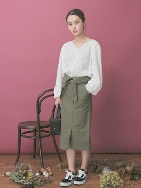 オオノさん（レディース・162cm）の春コーディネート