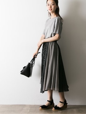 オオノさん（レディース・162cm）の春コーディネート