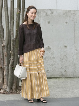 オオノさん（レディース・162cm）の春コーディネート