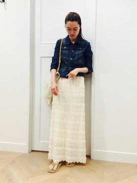 オオノさん（レディース・162cm）の春コーディネート