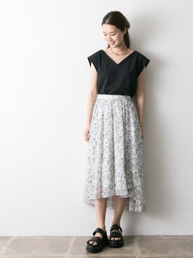 オオノさん(レディース・162cm)の春コーディネート