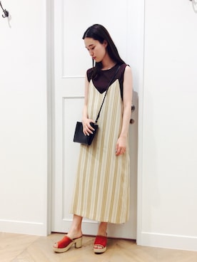 オオノさん（レディース・162cm）の春コーディネート