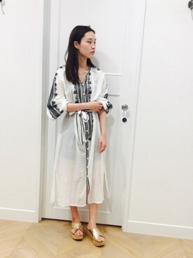 オオノさん（レディース・162cm）の夏コーディネート