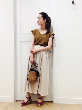 オオノさん（レディース・162cm）の夏コーディネート