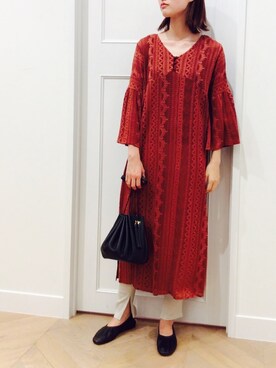 「URBAN RESEARCH（アーバンリサーチ）のアイテム（レギンス/スパッツ）」を使った、オオノさん（レディース・162cm）の夏コーディネート