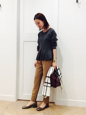 オオノさん（レディース・162cm）の秋コーディネート