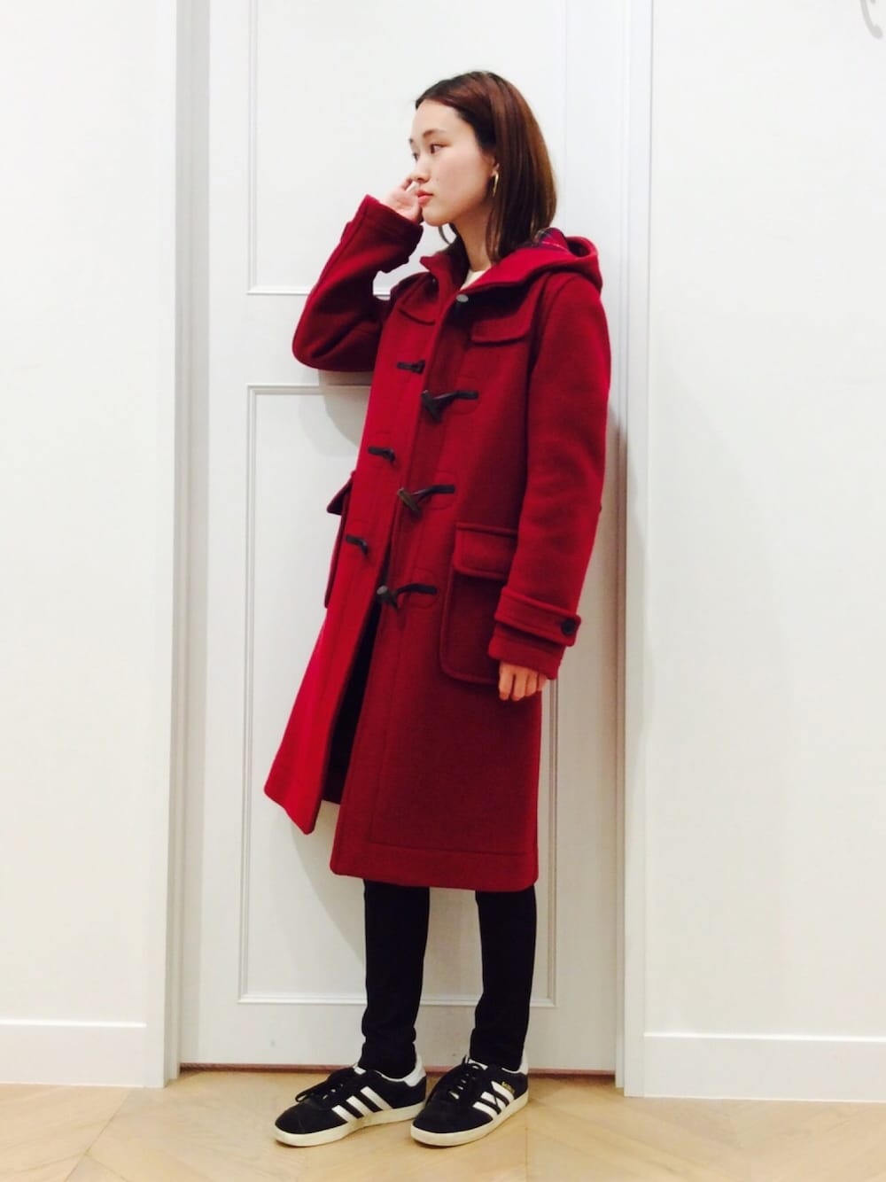 LONDONtradition赤ウールダッフルコート LONDONtradition赤ウールダッフルコート LONDON TRADlTION(ロンドン