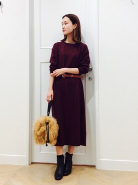 オオノさん（レディース・162cm）の秋コーディネート