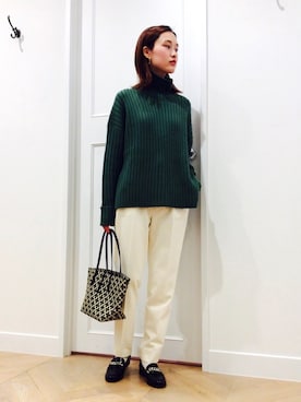 「BY MALENE BIRGER（バイマレーネビルガー）のアイテム（バッグ）」を使った、オオノさん（レディース・162cm）の秋コーディネート