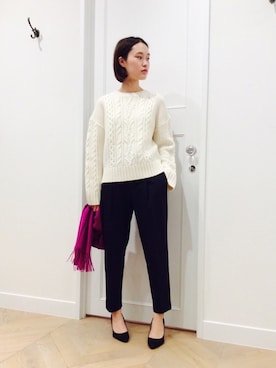 オオノさん（レディース・162cm）の冬コーディネート