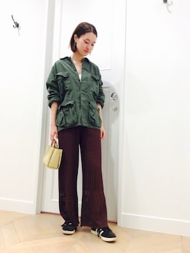 「スタッフセンバツ」｜オオノさん（レディース・162cm）の春コーディネート