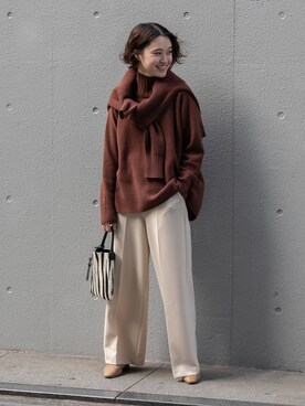 オオノさん（レディース・162cm）の冬コーディネート