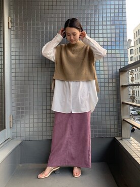 オオノさん（レディース・162cm）の春コーディネート