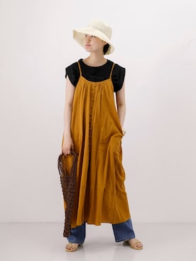 Urban Research アーバンリサーチ のワンピース オレンジ系 を使った人気ファッションコーディネート Wear