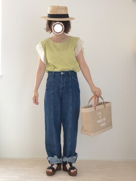 haさん（レディース・152cm）の夏コーディネート