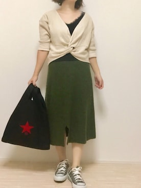 「Factor=（ファクターイコール）のアイテム（スカート）」を使った、haさん（レディース・152cm）の秋コーディネート