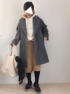 haさん（レディース・152cm）の冬コーディネート