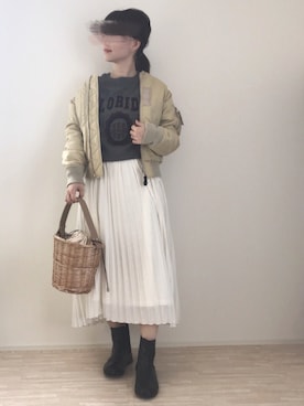 haさん（レディース・152cm）の冬コーディネート