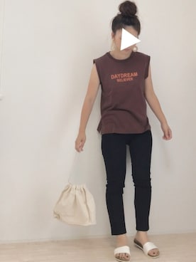 「AVAN LILY（アヴァンリリィ）のアイテム（アクセサリー）」を使った、haさん（レディース・152cm）の夏コーディネート