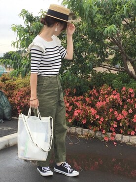 haさん（レディース・152cm）の夏コーディネート