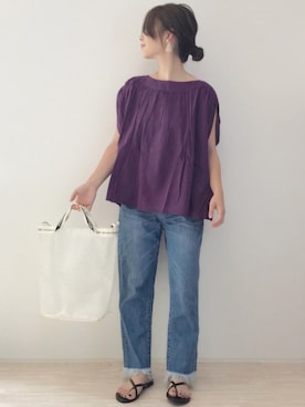 haさん（レディース・152cm）の夏コーディネート